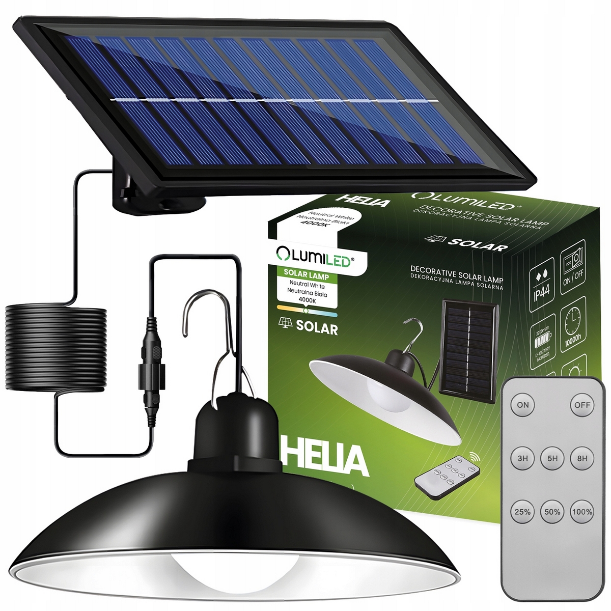 Závesné svietidlo Lumiled 3,5W čierne